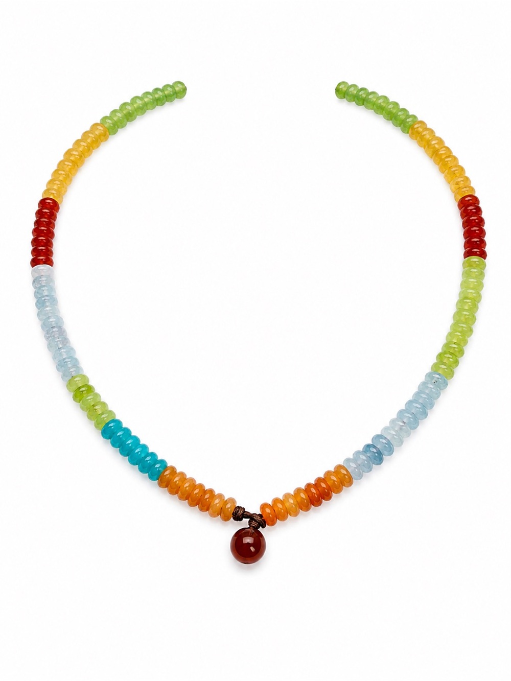 Costa Gemstone Necklace (#EN57) - Picture 3 of 4